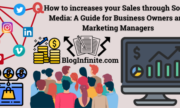 How business owner increase their sales using social media
